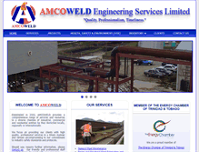 Tablet Screenshot of amcoweld.com